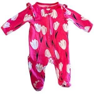 5/$30 Carter’s 3 Month Baby Girl Footies Sleep & Play​